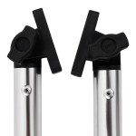 vidaXL Stâlpi de susținere parasolar barcă Bimini, 2 buc., aluminiu vidaXL Stâlpi de susținere parasolar barcă Bimini, 2 buc., aluminiu