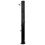 vidaXL Duș solar de exterior cu cap de duș și robinet, 40 L