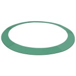 vidaXL Bandă de siguranță trambulină rotundă de 3,96 m, verde, PE vidaXL Bandă de siguranță trambulină rotundă de 3,96 m, verde, PE