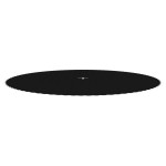 vidaXL Podea de trambulină rotundă de 4,57 m, negru, material textil vidaXL Podea de trambulină rotundă de 4,57 m, negru, material textil