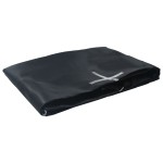vidaXL Podea de trambulină rotundă de 4,57 m, negru, material textil vidaXL Podea de trambulină rotundă de 4,57 m, negru, material textil
