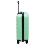 vidaXL Valiză cu carcasă rigidă, verde mentă, ABS