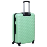 vidaXL Valiză cu carcasă rigidă, verde mentă, ABS
