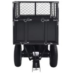 vidaXL Remorcă basculantă mașină de tuns iarba, încărcătură 150 kg vidaXL Remorcă basculantă mașină de tuns iarba, încărcătură 150 kg