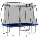 vidaXL Set trambulină dreptunghiulară, 274 x 183 x 76 cm, 150 kg vidaXL Set trambulină dreptunghiulară, 274 x 183 x 76 cm, 150 kg