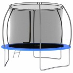 vidaXL Set trambulină rotundă, 305 x 76 cm, 150 kg vidaXL Set trambulină rotundă, 305 x 76 cm, 150 kg