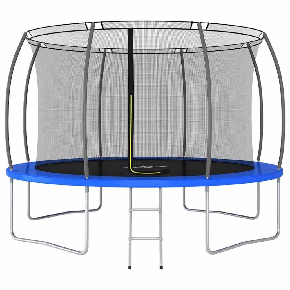 vidaXL Set trambulină rotundă, 366 x 80 cm, 150 kg