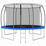 vidaXL Set trambulină rotundă, 366 x 80 cm, 150 kg vidaXL Set trambulină rotundă, 366 x 80 cm, 150 kg