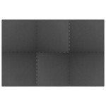 vidaXL Saltele de exerciții, 6 buc., negru, 2,16 ㎡, spumă EVA