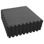 vidaXL Saltele de exerciții, 24 buc., negru, 8,64 ㎡, spumă EVA vidaXL Saltele de exerciții, 24 buc., negru, 8,64 ㎡, spumă EVA