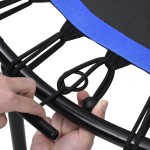 vidaXL Trambulină de fitness cu mâner și margine de siguranță, 102 cm vidaXL Trambulină de fitness cu mâner și margine de siguranță, 102 cm