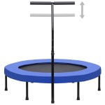 vidaXL Trambulină de fitness cu mâner și margine de siguranță, 122 cm vidaXL Trambulină de fitness cu mâner și margine de siguranță, 122 cm