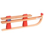 vidaXL Sanie pliabilă pentru zăpadă cu spătar, 119 cm, lemn vidaXL Sanie pliabilă pentru zăpadă cu spătar, 119 cm, lemn