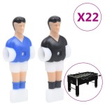 vidaXL Jucători de masă de fotbal pentru tijă de 12,7 mm, 22 buc. vidaXL Jucători de masă de fotbal pentru tijă de 12,7 mm, 22 buc.