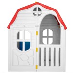 vidaXL Căsuță de joacă pliabilă copii cu ușă și ferestre funcționale vidaXL Căsuță de joacă pliabilă copii cu ușă și ferestre funcționale