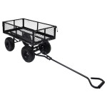 vidaXL Cărucior manual de grădină, negru, 250 kg vidaXL Cărucior manual de grădină, negru, 250 kg