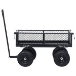 vidaXL Cărucior manual de grădină, negru, 250 kg vidaXL Cărucior manual de grădină, negru, 250 kg