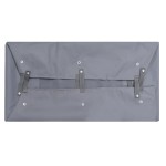vidaXL Căptușeală cărucior grădină, gri închis, 81x41x21 cm, textil vidaXL Căptușeală cărucior grădină, gri închis, 81x41x21 cm, textil