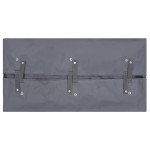 vidaXL Căptușeală cărucior grădină, gri închis, 81x41x40 cm, textil vidaXL Căptușeală cărucior grădină, gri închis, 81x41x40 cm, textil