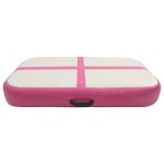 vidaXL Saltea gimnastică gonflabilă cu pompă roz 60x100x10 cm PVC vidaXL Saltea gimnastică gonflabilă cu pompă roz 60x100x10 cm PVC