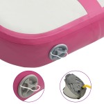 vidaXL Saltea gimnastică gonflabilă cu pompă roz 60x100x10 cm PVC vidaXL Saltea gimnastică gonflabilă cu pompă roz 60x100x10 cm PVC