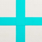 vidaXL Saltea gimnastică gonflabilă cu pompă, verde, 60x100x15 cm, PVC vidaXL Saltea gimnastică gonflabilă cu pompă, verde, 60x100x15 cm, PVC