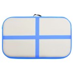vidaXL Saltea gimnastică gonflabilă cu pompă albastru 600x100x20cm PVC vidaXL Saltea gimnastică gonflabilă cu pompă albastru 600x100x20cm PVC