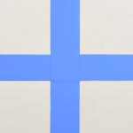 vidaXL Saltea gimnastică gonflabilă cu pompă albastru 400x100x20cm PVC vidaXL Saltea gimnastică gonflabilă cu pompă albastru 400x100x20cm PVC