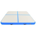 vidaXL Saltea gimnastică gonflabilă cu pompă albastru 200x200x10cm PVC vidaXL Saltea gimnastică gonflabilă cu pompă albastru 200x200x10cm PVC