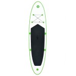 vidaXL Set de placă SUP gonflabilă, verde și alb vidaXL Set de placă SUP gonflabilă, verde și alb