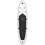 vidaXL Set de placă SUP gonflabilă cu velă, negru și alb vidaXL Set de placă SUP gonflabilă cu velă, negru și alb