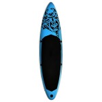 vidaXL Set de placă SUP gonflabilă, albastru, 305x76x15 cm vidaXL Set de placă SUP gonflabilă, albastru, 305x76x15 cm