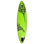 vidaXL Set de placă SUP gonflabilă, verde, 366x76x15 cm vidaXL Set de placă SUP gonflabilă, verde, 366x76x15 cm