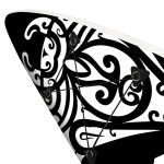 vidaXL Set de placă SUP gonflabilă, negru, 305x76x15 cm vidaXL Set de placă SUP gonflabilă, negru, 305x76x15 cm