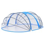 vidaXL Cupolă pentru piscină, 530x410x210 cm, oval vidaXL Cupolă pentru piscină, 530x410x210 cm, oval