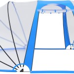 vidaXL Cupolă pentru piscină, 530x410x210 cm, oval vidaXL Cupolă pentru piscină, 530x410x210 cm, oval