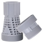 vidaXL Conectori pentru furtun de piscină, 2 piese, plastic vidaXL Conectori pentru furtun de piscină, 2 piese, plastic