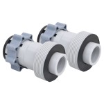 vidaXL Adaptoare pentru furtun de piscină, 2 buc. tip B vidaXL Adaptoare pentru furtun de piscină, 2 buc. tip B