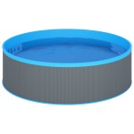 vidaXL Piscină cu valuri, gri, 350x90 cm vidaXL Piscină cu valuri, gri, 350x90 cm