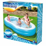 Bestway Piscină Big Lagoon Family Pool, 262x157x46 cm