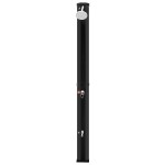 vidaXL Duș solar de exterior cu cap de duș și robinet, negru, 35 L vidaXL Duș solar de exterior cu cap de duș și robinet, negru, 35 L