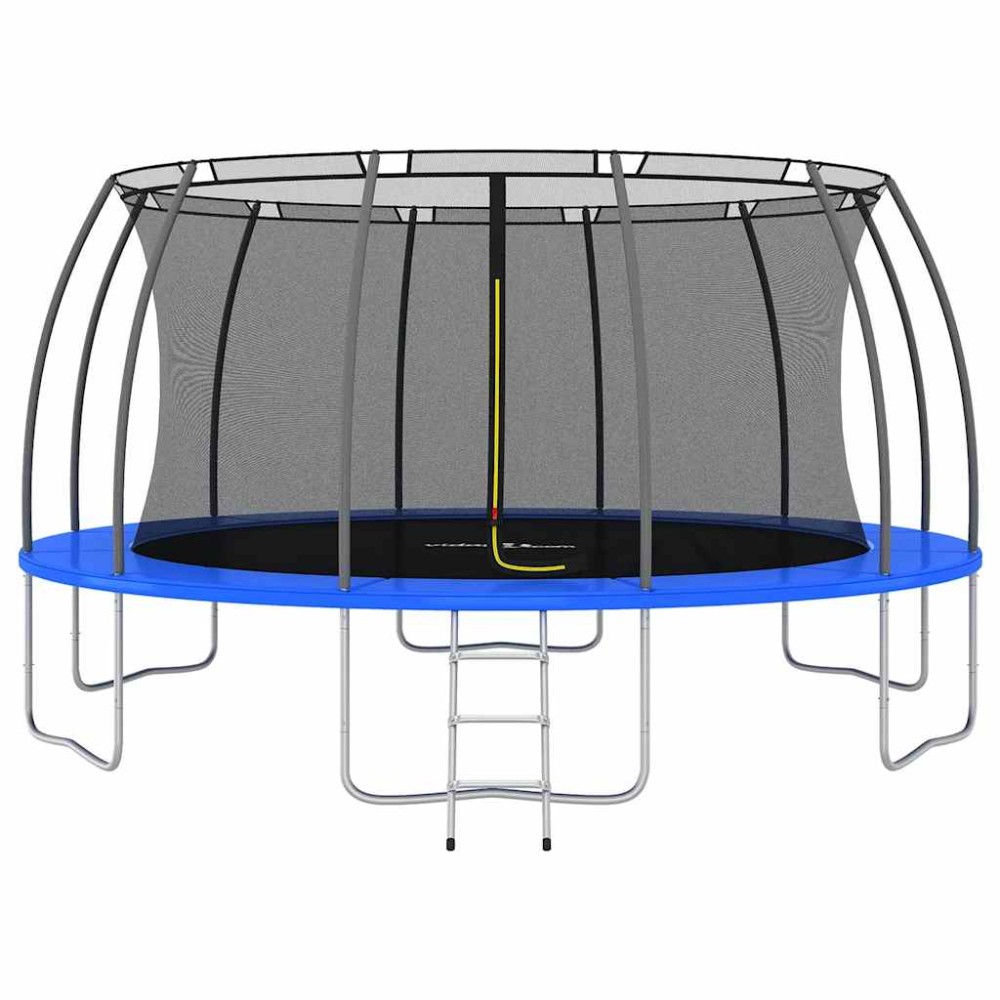 vidaXL Set trambulină rotundă, 488x90 cm, 150 kg
