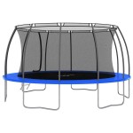 vidaXL Set trambulină rotundă, 488x90 cm, 150 kg vidaXL Set trambulină rotundă, 488x90 cm, 150 kg