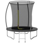 vidaXL Set trambulină rotundă, 183x52 cm, 80 kg vidaXL Set trambulină rotundă, 183x52 cm, 80 kg