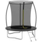 vidaXL Set trambulină rotundă, 183x52 cm, 80 kg vidaXL Set trambulină rotundă, 183x52 cm, 80 kg