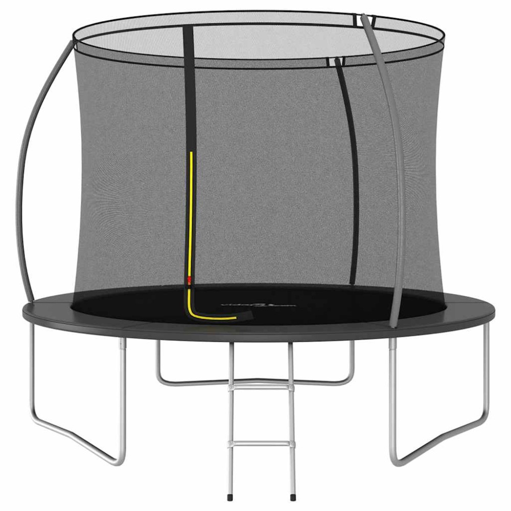 vidaXL Set trambulină rotundă, 305x76 cm, 150 kg