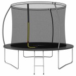 vidaXL Set trambulină rotundă, 305x76 cm, 150 kg vidaXL Set trambulină rotundă, 305x76 cm, 150 kg