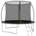vidaXL Set trambulină rotundă, 305x76 cm, 150 kg vidaXL Set trambulină rotundă, 305x76 cm, 150 kg