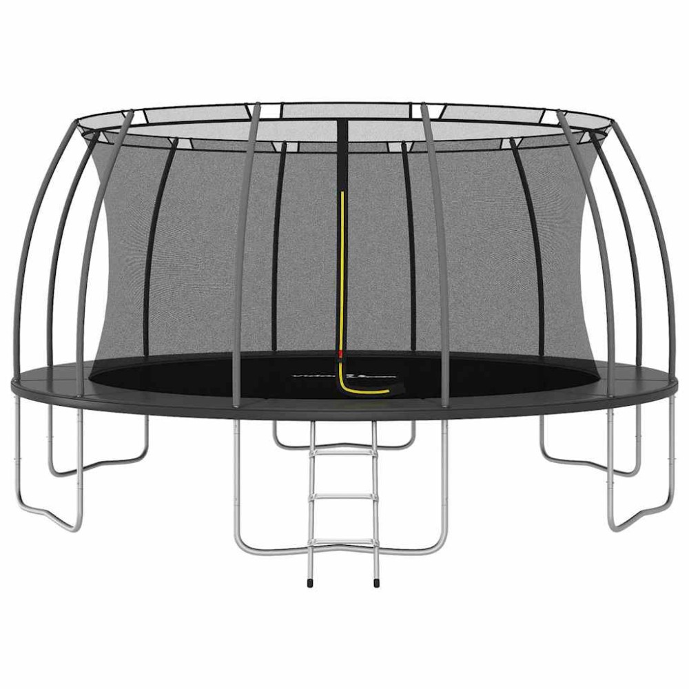 vidaXL Set trambulină rotundă, 488x90 cm, 150 kg