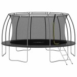 vidaXL Set trambulină rotundă, 488x90 cm, 150 kg vidaXL Set trambulină rotundă, 488x90 cm, 150 kg